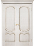 Межкомнатная дверь "Престиж", пг, белый ясень