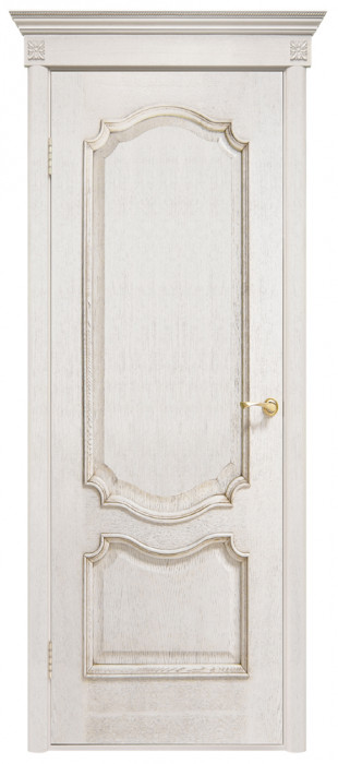 Межкомнатная дверь "Престиж", пг, белый ясень