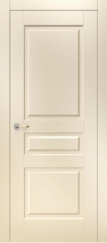 Межкомнатная дверь "Прима 3", пг, слоновая кость