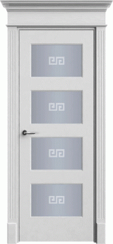 Межкомнатная дверь "Прима 42", по, белый