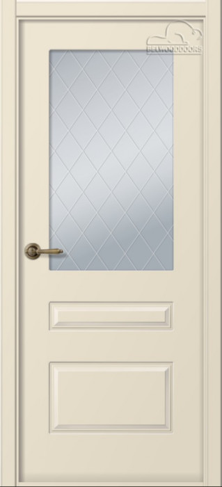 Межкомнатная дверь "Роялти", по, слоновая кость