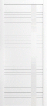 Межкомнатная дверь "SCANDI N Z1", по, белая