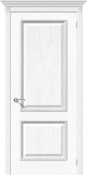 Межкомнатная дверь "Шервуд", пг, белый дуб