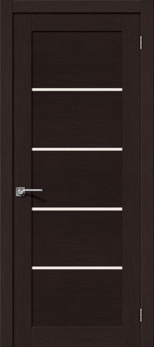 Межкомнатная дверь "Токио 5", по, черный дуб