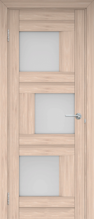 Межкомнатная дверь "Шахматы", по, капучино