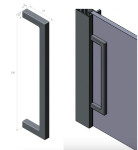 Перегородка раздвижная четыре делителя