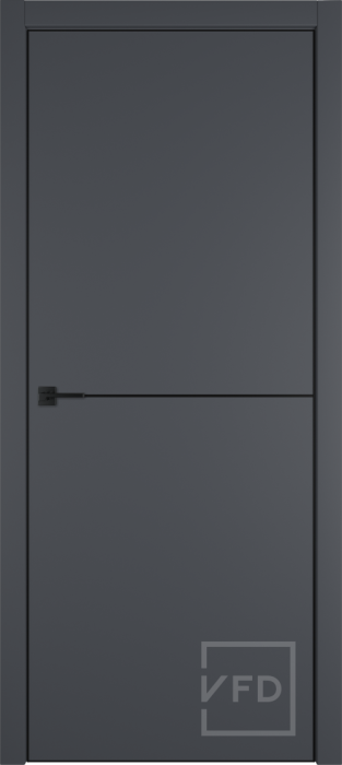 Межкомнатная дверь "URBAN 1", пг,  onyx Black mould 4-хBE