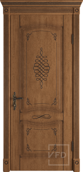Межкомнатная дверь "Vesta", пг, Honey Classic