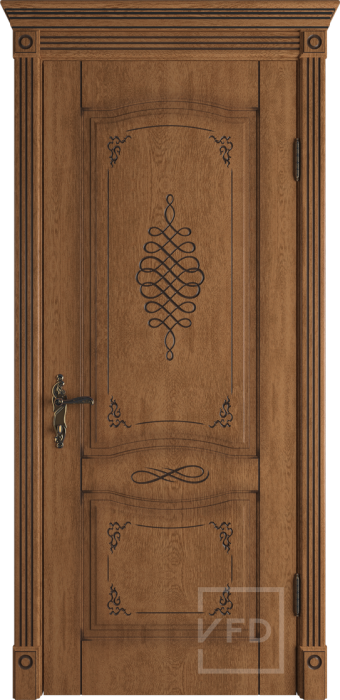 Межкомнатная дверь "Vesta", пг, Honey Classic