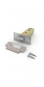 Защелка межкомнатная, хром